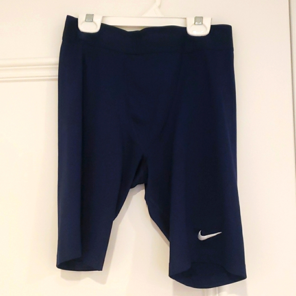 Nike DRI-FIT compression shorts.